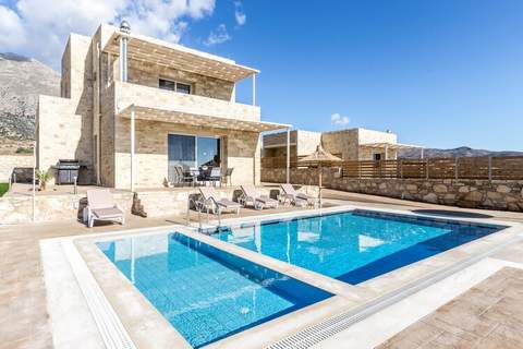 Blue Horizon Lefkopetra - Ferienunterkunft in Triopetra (8 Personen)