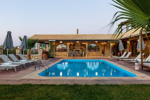 Golden Sand Beach villa - Ferienunterkunft in Rethymno (14 Personen)