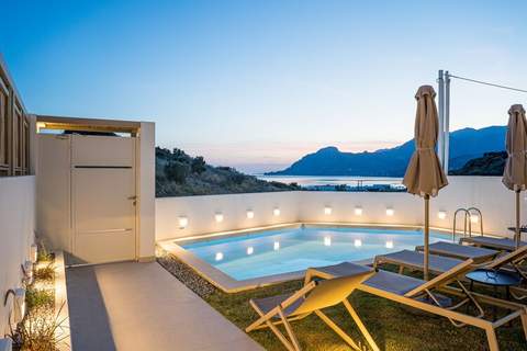 Corallia villa 2 - Ferienunterkunft in Plakias (7 Personen)