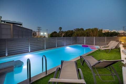 Creta Sun, 203 Mezzanine Sea View - Ferienunterkunft in Rethymno (3 Personen)