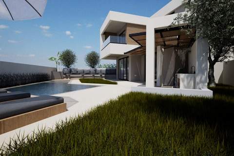 Gaia Villa-Aether group villas - Ferienunterkunft in Gerani (8 Personen)