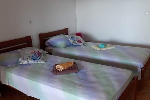 Apartments Franka Saplunara-Twin Room with Terrace and Sea view  No1 - Ferienunterkunft in Saplunara (2 Personen)