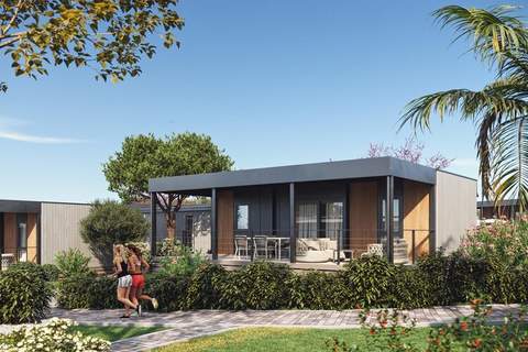 Aminess Sirena Campsite - Mobile home Premium - Novigrad - Istria - Ferienunterkunft in Novigrad (5 Personen)
