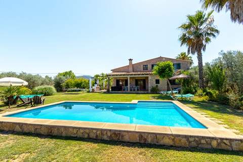 Cal Mercader Gran Villa con Piscina y Jardín - Ferienunterkunft in Alcudia (8 Personen)