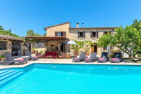 Ca na Pereta: Encanto Tradicional con Piscina Priv - Ferienunterkunft in Port de Pollença (6 Personen)