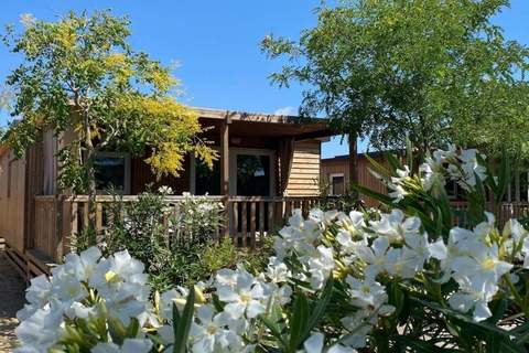 Els Pins- Mobile-Home Plus 3 - Ferienunterkunft in Malgrat de Mar (6 Personen)