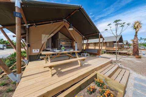 CAMPING ESTIVAL VENDRELL PLATJA TENT GRAND SAFARI GLAMPING - Ferienunterkunft in Tarragona (5 Personen)
