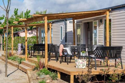 CAMPING ESTIVAL VENDRELL PLATJA Mobile home mediterranea 4 pax - Ferienunterkunft in Tarragona (4 Personen)