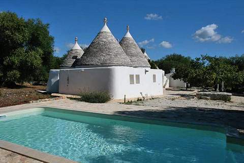 Trullo, Ostuni-Trullo I Giardini - Ferienunterkunft in Ostuni (6 Personen)