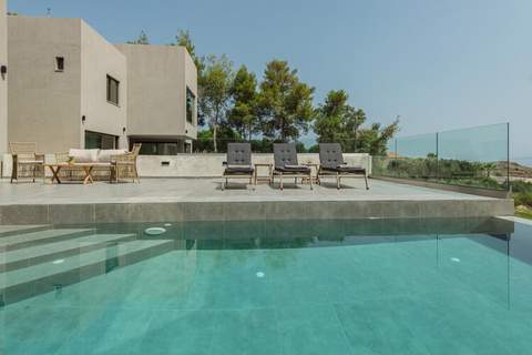 Luxury Villa Mon II Vassilikos - Ferienunterkunft in Vasilikos (6 Personen)