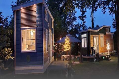 Tiny House - Ferienunterkunft in Wechelderzande (Lille) (4 Personen)