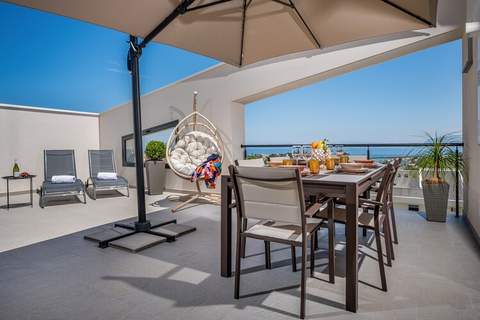 Attico Dolce Vista - Ferienunterkunft in Castellammare Del Golfo (4 Personen)