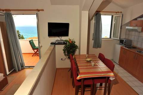 Villa Anni-Studio with Sea View Balcony(A4) - Ferienunterkunft in Sutivan (2 Personen)