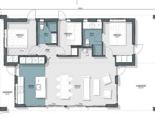 Ferienhaus Gizelle - 550m from the sea