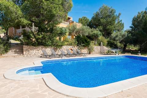 S'aguait - Ferienunterkunft in Porto Colom, Illes Balears (6 Personen)