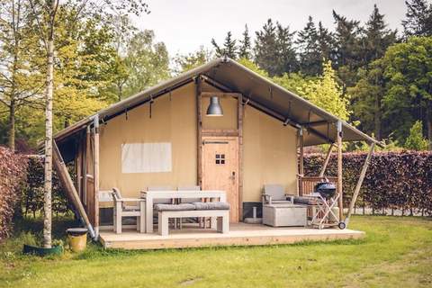 Safari tent 'Vos' | 2 - 5 people | pet allowed - Ferienunterkunft in Voorthuizen (5 Personen)