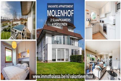 Molenhof 0102 - Ferienunterkunft in Koksijde (4 Personen)