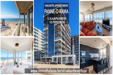 Panne-o-rama 1601 - Ferienunterkunft in Koksijde (10 Personen)