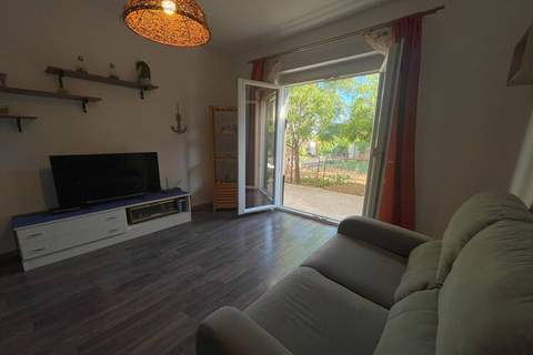 Apartments Tonči - terrace A2 - Ferienunterkunft in Zaton (3 Personen)