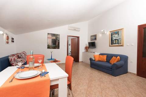 Stylish Lovran Sea View Apartments - One Bedroom Apartment with Terrace and Sea View - Ferienunterkunft in Lovran (4 Personen)