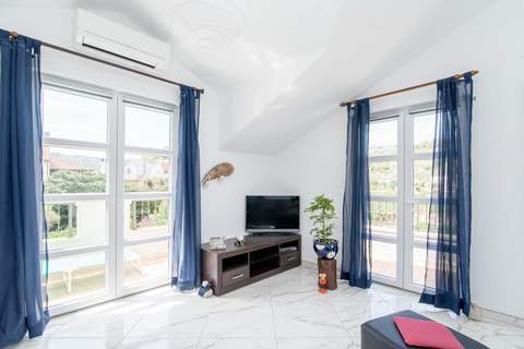 Apartments Mare- One Bedroom Apartment with Garden View A3 (ST) - Ferienunterkunft in Postira (4 Personen)