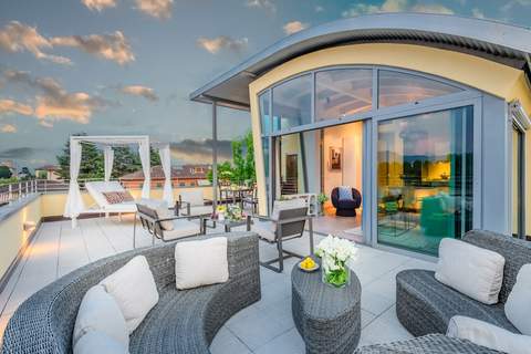 Luce Terrace Penthouse - Ferienunterkunft in Lucca (4 Personen)