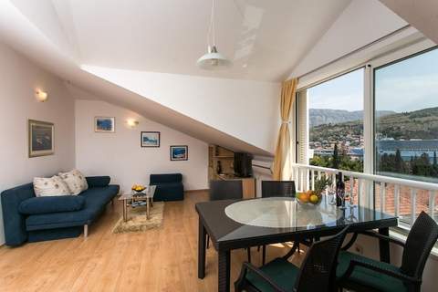 Apartment Lala - Two  Bedroom Apartment with Sea View - Ferienunterkunft in Dubrovnik (4 Personen)