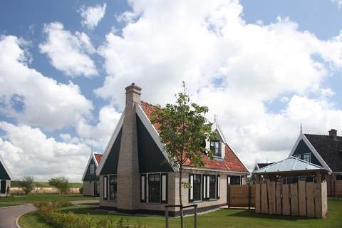Recreatiepark Wiringherlant - Villa 15 - Ferienunterkunft in Hippolytushoef (6 Personen)