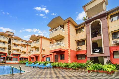 Super Townhouse Calangute - Baga Circle - Ferienunterkunft in Goa (2 Personen)