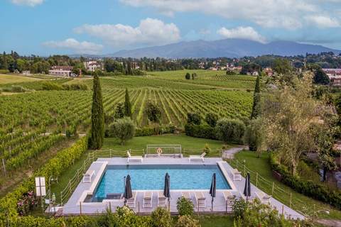 Maria Farmhouse Apartment in Wine Resort in Lucca - Ferienunterkunft in Monte San Quirico (4 Personen)