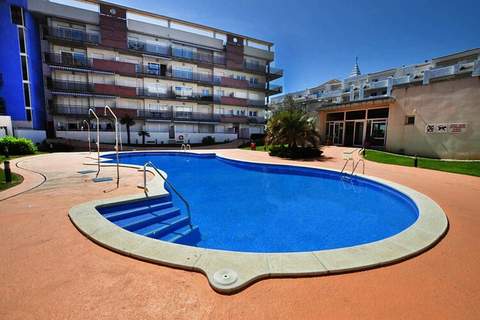 1235 BLAUMARINA con piscina - Ferienunterkunft in Roses (4 Personen)