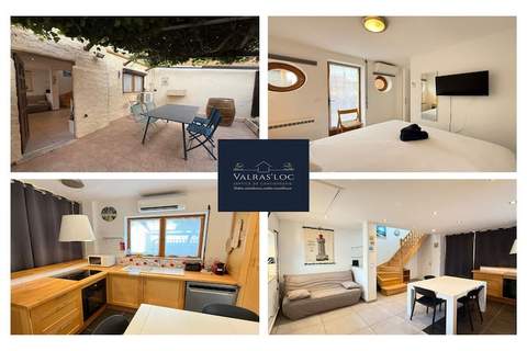 06 Villa Cécile - Ferienunterkunft in Valras-Plage (4 Personen)