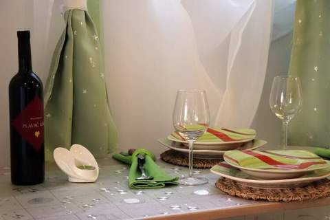 Apartments Clementina Sunrise-Studio Apartment with Balcony (GREEN) - Ferienunterkunft in Orebić (2 Personen)