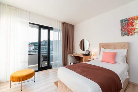 Apartments & Rooms Fisherman's Luck - Superior Twin Room with Balcony and Sea View - Ferienunterkunft in Vela Luka (2 Personen)