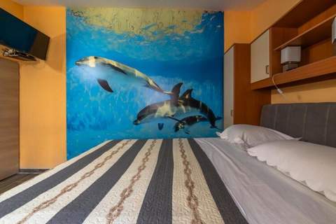 Apartments Ribarević  - One Bedroom Apartment with Balcony - Ferienunterkunft in Makarska (4 Personen)