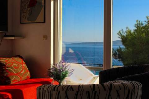 Seafront Apartment Sea Relax with Private Pool - Two Bedroom Apartment with Sea View  and Private Pool - Ferienunterkunft in Pisak (5 Personen)