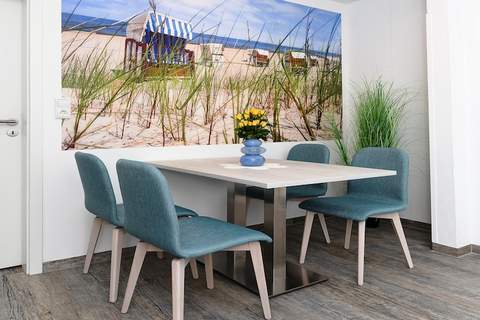 Haus Strandkorb 3 - Ferienunterkunft in Bensersiel (2 Personen)