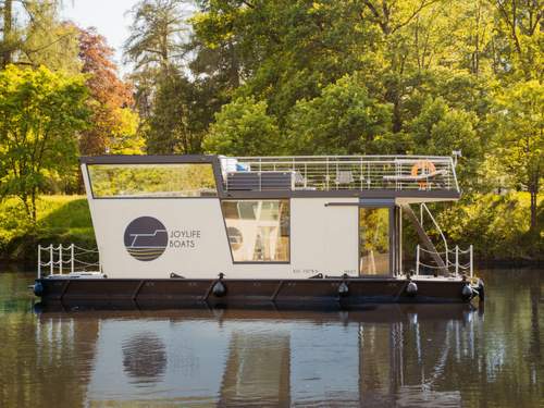 Ferienhaus Floating Home-Hausboot in Mettlach Hafen