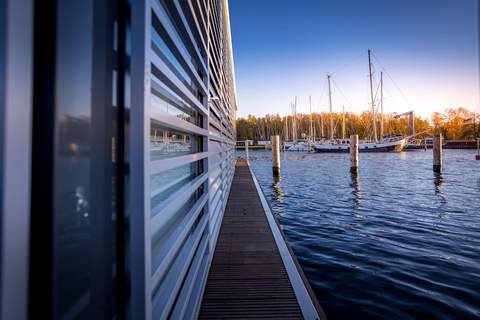 Hausboot in Peenemünde - Ferienunterkunft in Peenemünde (4 Personen)