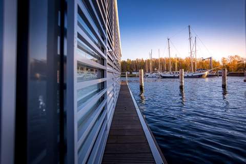 Hausboot in Peenemünde - Ferienunterkunft in Peenemünde (4 Personen)