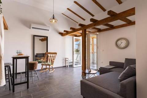 Apartment Sea&Sunset view - Two Bedroom Apartment  With Loggia And Sea View - Ferienunterkunft in Novalja (4 Personen)