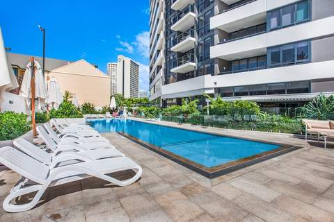 Ocean View 2-Bed with Pool, Sauna, - Ferienunterkunft in Surfers Paradise (4 Personen)