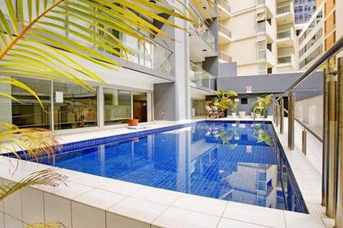 Stylish Studio With Pool & Gym in Heart of Sydney - Ferienunterkunft in Sydney (2 Personen)