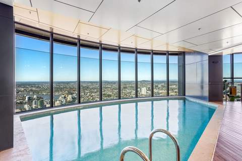 52nd Floor with Panoramic Views of Brisbane City - Ferienunterkunft in Brisbane City (2 Personen)