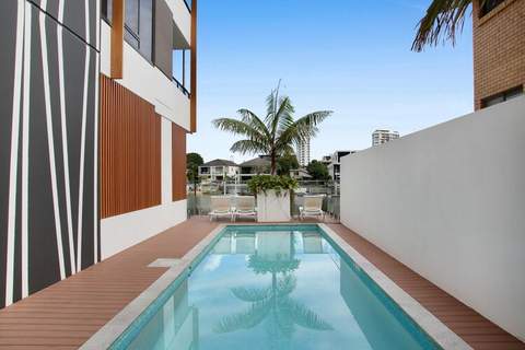 Surfers Paradise 2-Bed Flat with Luxury Amenities - Ferienunterkunft in Surfers Paradise (4 Personen)