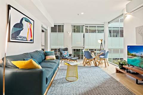Modern, renovated apartment in Melbourne CBD - Ferienunterkunft in Melbourne (3 Personen)