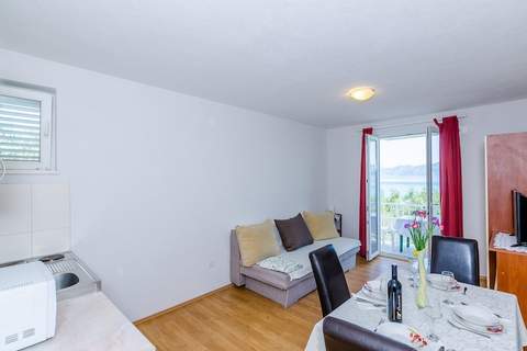 Apartments Glavor - One Bedroom Apartment with Balconies and Sea View (A5) - Ferienunterkunft in Drace (4 Personen)