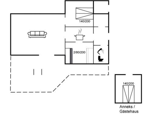 Ferienhaus Leandra - 11km from the sea
