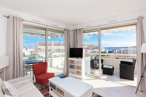 Résidence 3p De Standing, Vue Mer Et Grande Terrasse - Ferienunterkunft in Cannes (5 Personen)