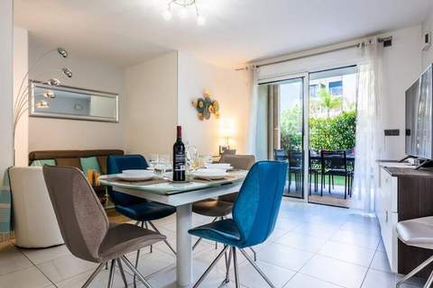 Résidence Rez-de-jardin Palm Beach, Piscine, Plages à Pied - Ferienunterkunft in Cannes (4 Personen)